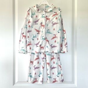 Carter’s Toddler Girls Reindeer Pajama Set